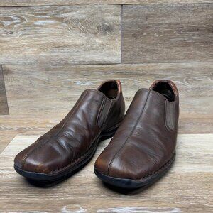 Cole Haan Zeno Brown Leather Slip On Loafer Men's Size 13